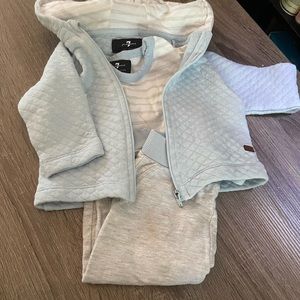 Blue suit lightly used